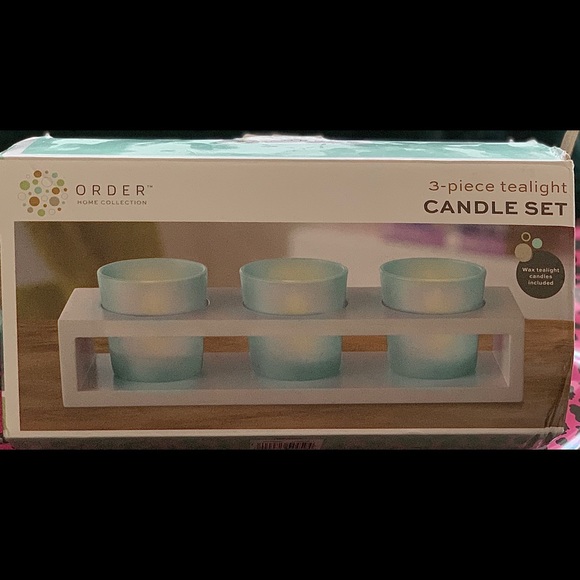 SOLD ✅ Order Home Collection 3-piece tealight candle set - Picture 2 of 6